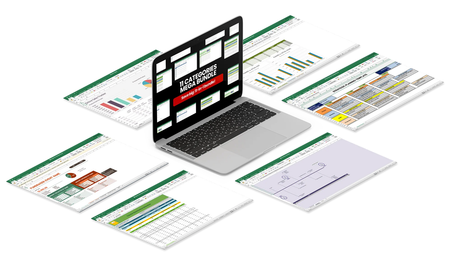 5000+ Excel Templates | PLR/MRR Resell Rights