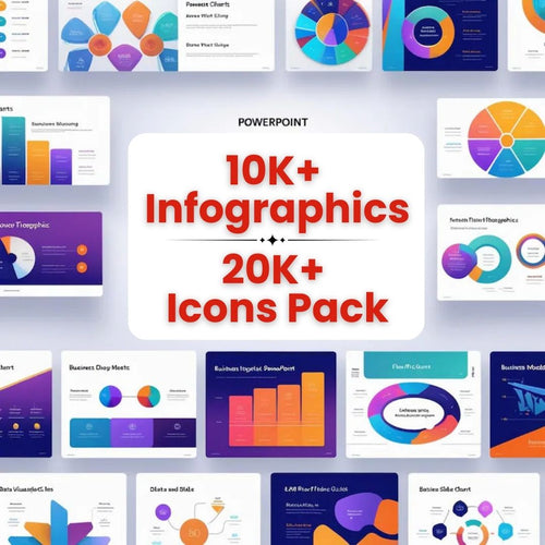 10K+ Infographics and 20K+ Icons Pack