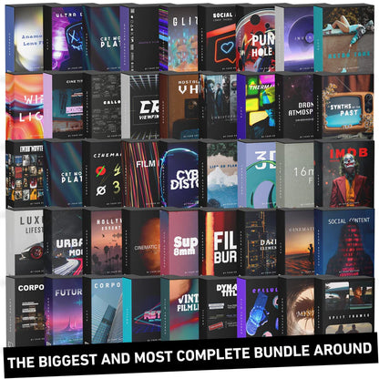 All-in-One Video Editing Assets Bundle Pack