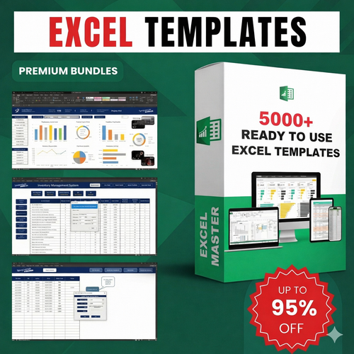 5000+ Excel Templates | PLR/MRR Resell Rights