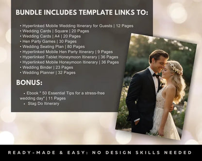 33+ Ultimate Wedding Planner Bundle.