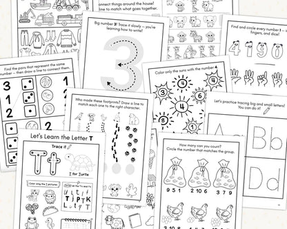 70,000+ Preschool Educational Worksheets | PLR/MRR Resell Rights