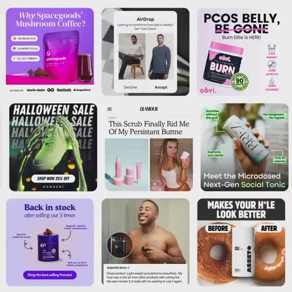 1500+ Proven Static Ads Template